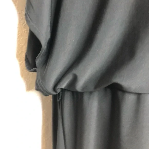 WHBM black batwing button sleeve blouson dress size Extra Large XL - Picture 5 of 16